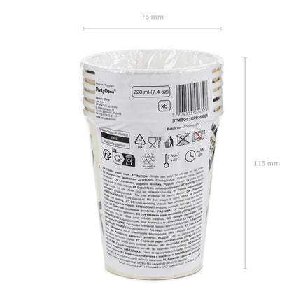 Gaming Party Becher 220ml 6 Stk.