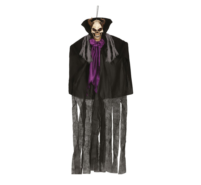 Halloween Hängende Dekoration Dämon mit Licht 1,5m