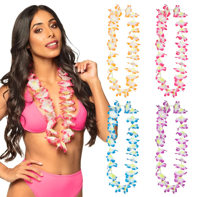Blumen Hawaii Kranz 4tlg.