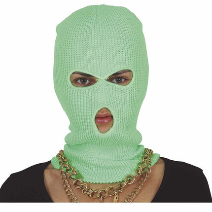 Grüne Balaclava