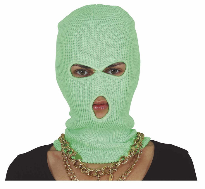 Grüne Balaclava