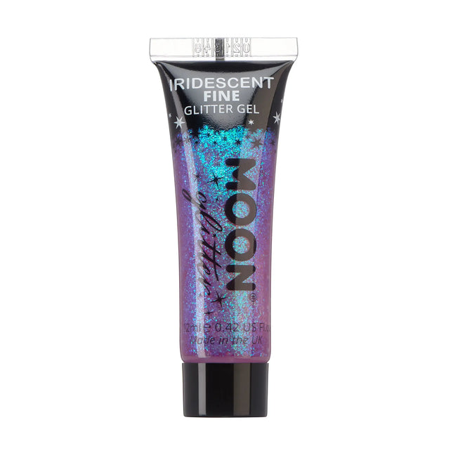 Moon Glitter Schillerndes Feines Glitzergel Lila 12ml