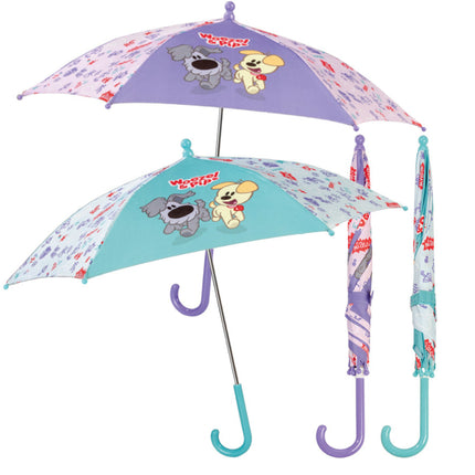 Lila Woezel und Pip Regenschirm 57cm