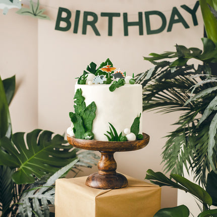 Dinosaurier Kerzen 3tlg