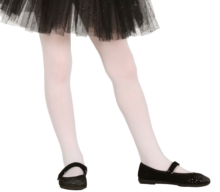 Weiße Strumpfhose Kind 3-6 Jahre
