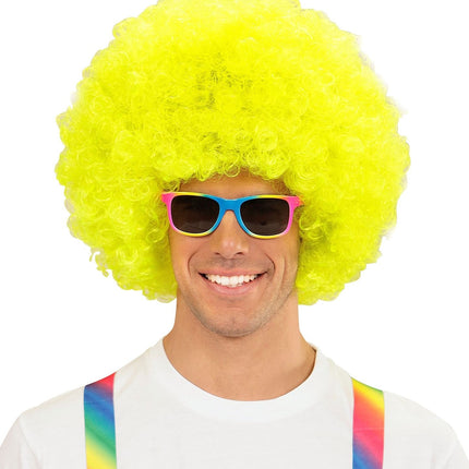 Gelb Blau Rosa Brille