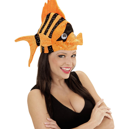 Fischhut Orange