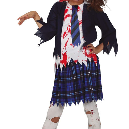 Halloween Kostüm Mädchen Zombie Gelehrter