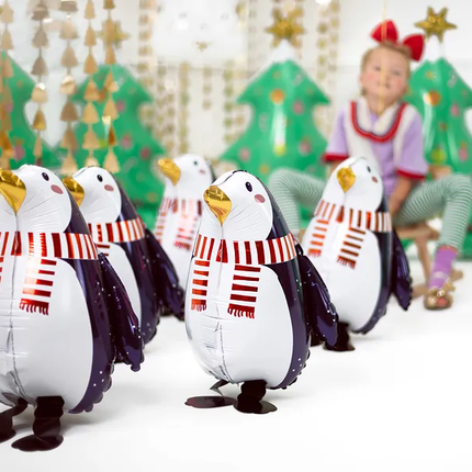 Heliumballon Pinguin Leer 42cm