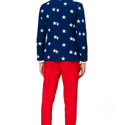 USA Stars Stripes Anzug Männer <tc>OppoSuits</tc>