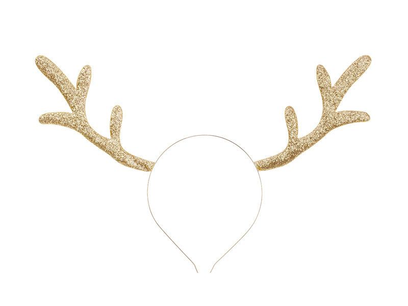Haarband Rentier Gold 34,5cm