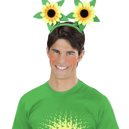 Stirnband Sonnenblume