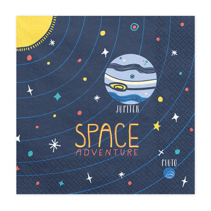 Servietten Space 33cm 20Stk