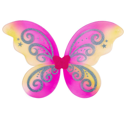 Bunte Flügel Glitzer