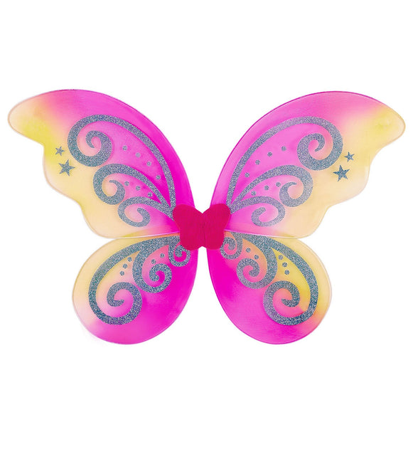 Bunte Flügel Glitzer