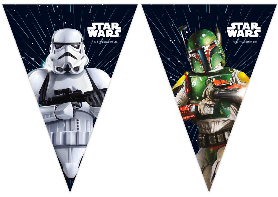 Star Wars Flaggenleine Galaxie 2,3m