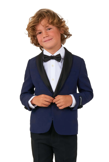 Dunkelblauer Smoking Junge <tc>OppoSuits</tc>
