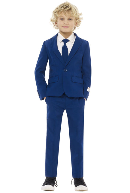 Dunkelblauer Anzug Junge <tc>OppoSuits</tc>