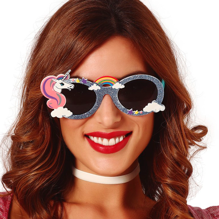 Einhorn Brille Glitter
