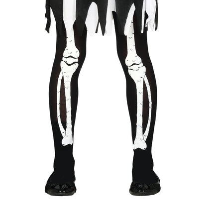 Halloween Maillot Skelett Kind