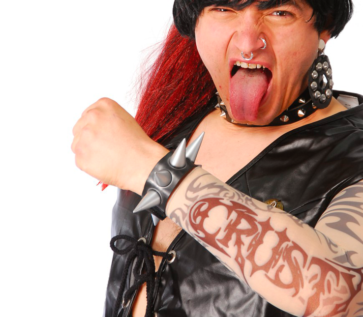 Punk-Armband 12cm
