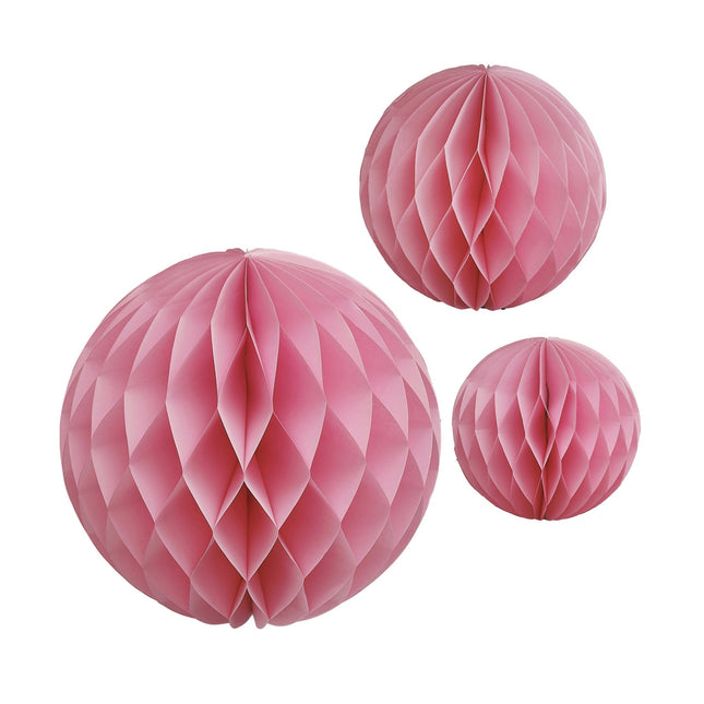 Rosa Honigwabe 3 Stück