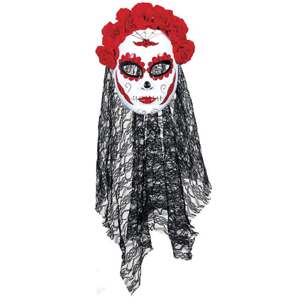 Dia De Los Muertos Maske Schleier