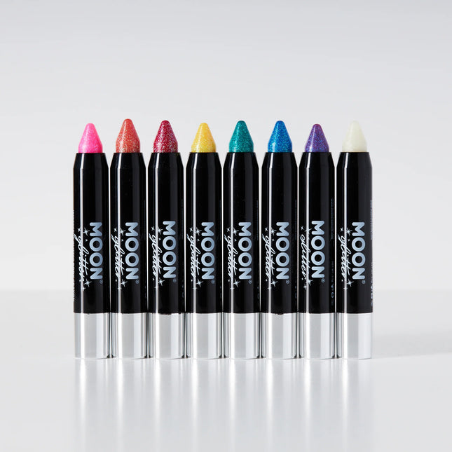 Moon Glitter Iridescent Body Crayons Blau 3.2g