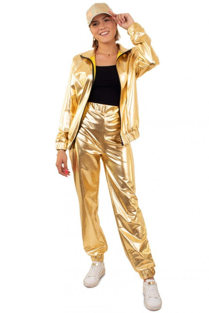 Trainingsanzug Gold Damen