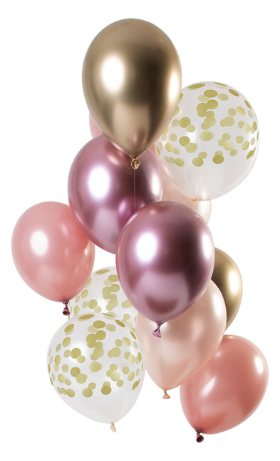 Gold Luftballons Set 30cm 12Stück