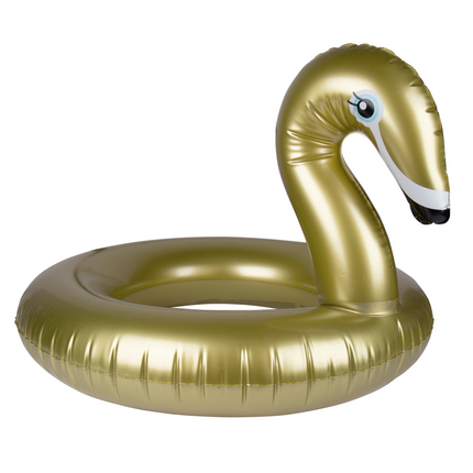 Schwimmkorb Schwan Gold 95cm