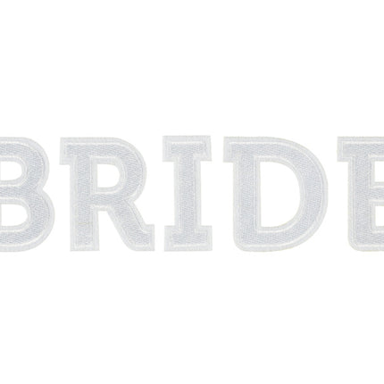 Eisen-Emblem Braut 24cm