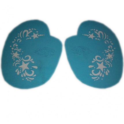 PXP Schmink Schablone Face Paint Stars Fantasy