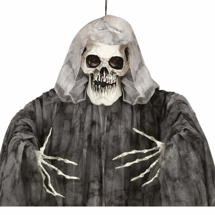 Halloween Hängende Dekoration Skelett mit Licht 1,7m