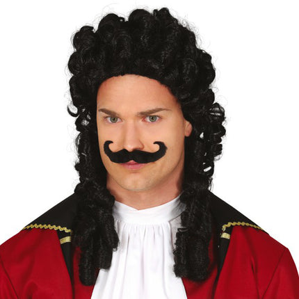 Piraten Perücke Schwarz