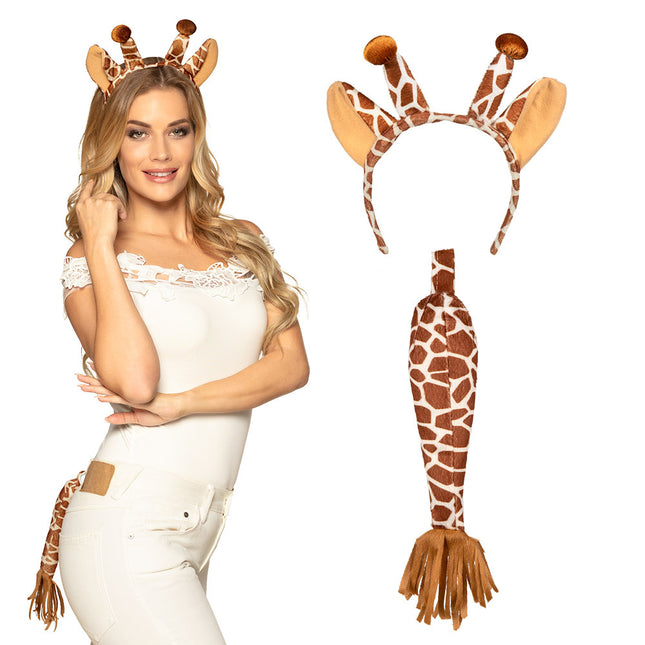 Kostüm Set Giraffe 2 Teile