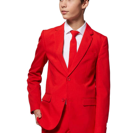 Red Suit Boy Teen <tc>OppoSuits</tc>