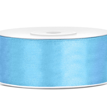 Satinband Hellblau 25mm 25m