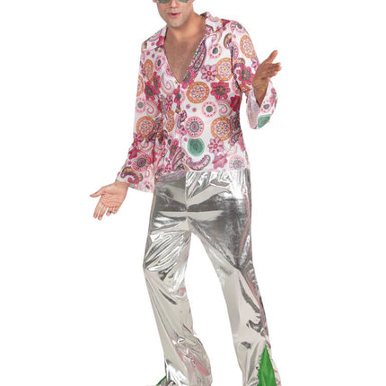 Disco Kostüm 70er Jahre Hippie M/L