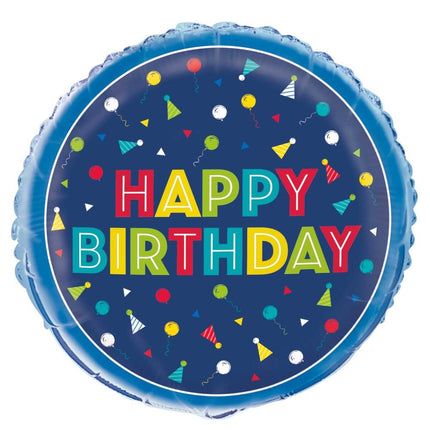 Helium Ballon Happy Birthday Party Hüte 45cm leer