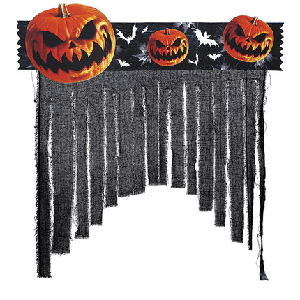 Halloween Türvorhang Kürbisse