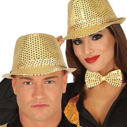 Hut Gold Pailletten