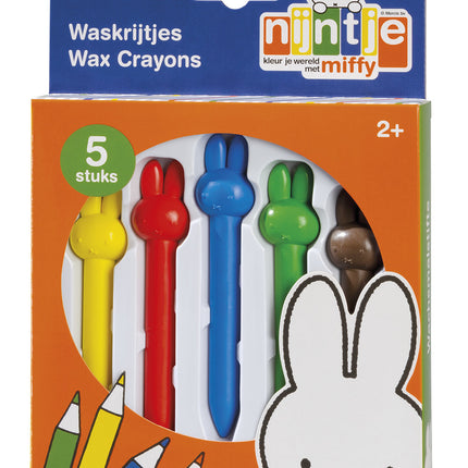 Miffy Wachsmalstifte 5 Stk.