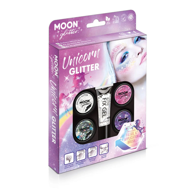 Mondglitzer Einhorn Glitzer Kit Einhorn Glitzer Kit