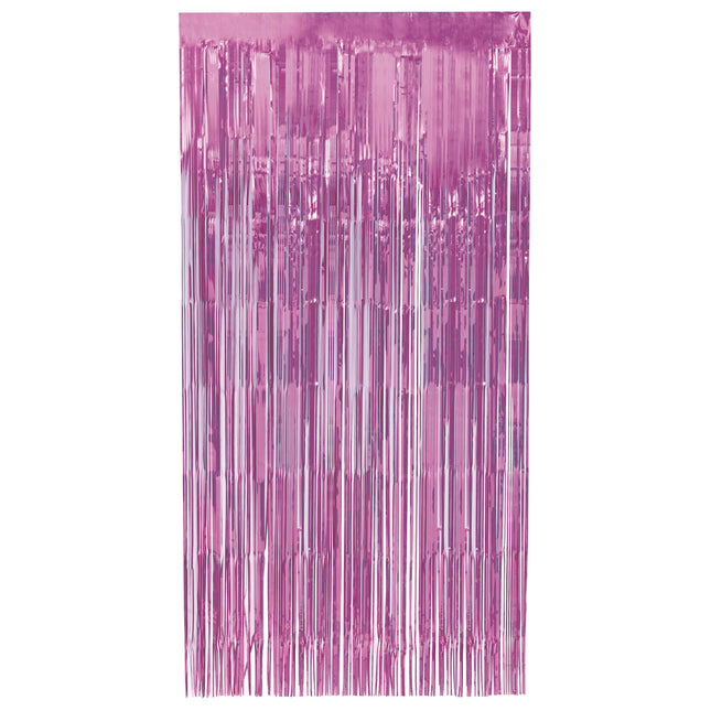 Rosa Türvorhang Pastell 2m