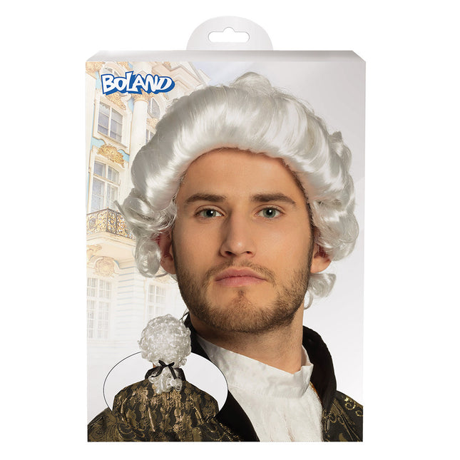Barock Perücke Weiß