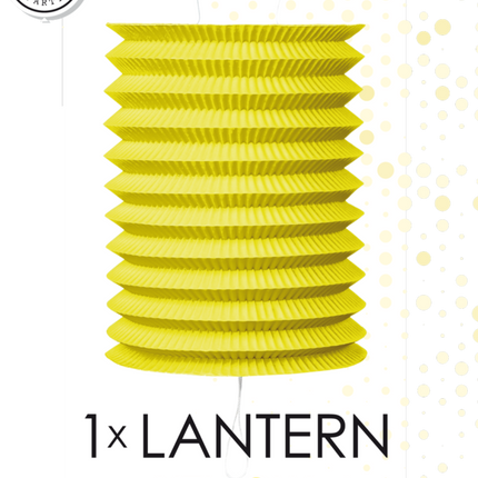 Gelber Lampion Trek 16cm