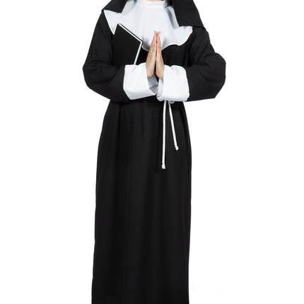 Nonne Kostüm Schwarz