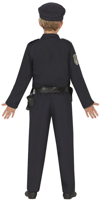 Polizei Kostüm Schwarzer Junge