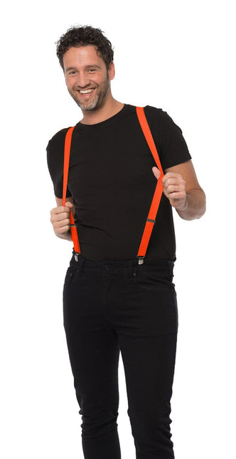 Orange Hosenträger Neon